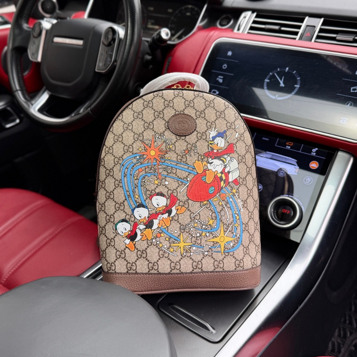 GG x Disney Donald Duck and friends Backpack YV25101315