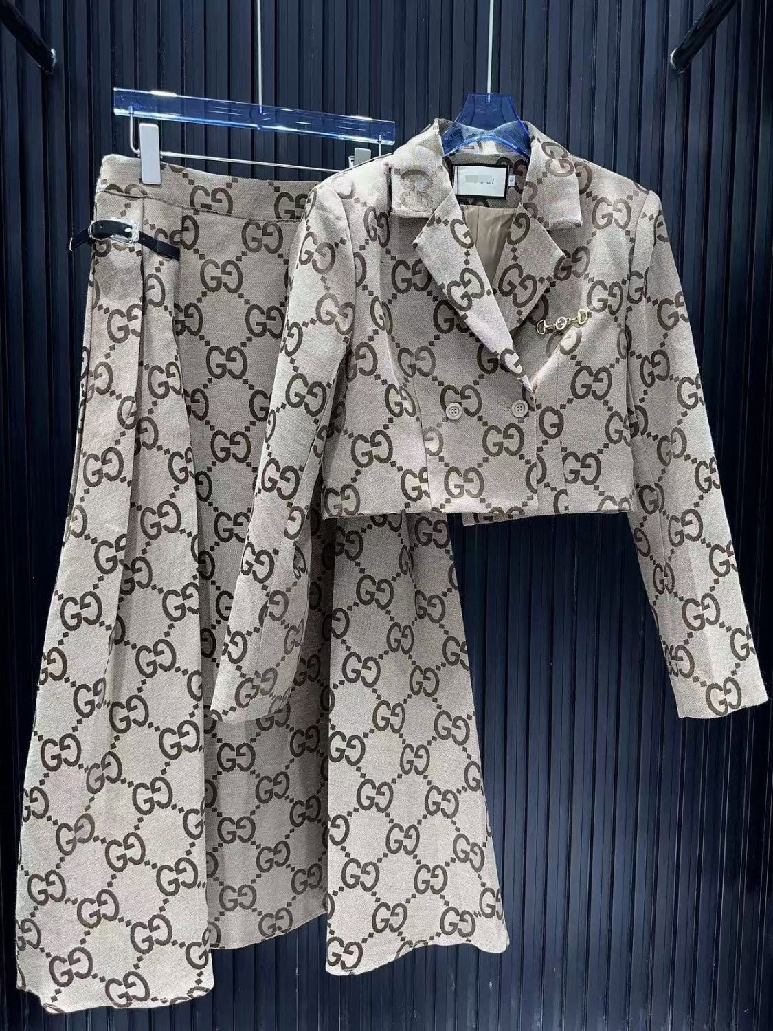 GG Jacquard High-Waisted Casual Set AM2510502