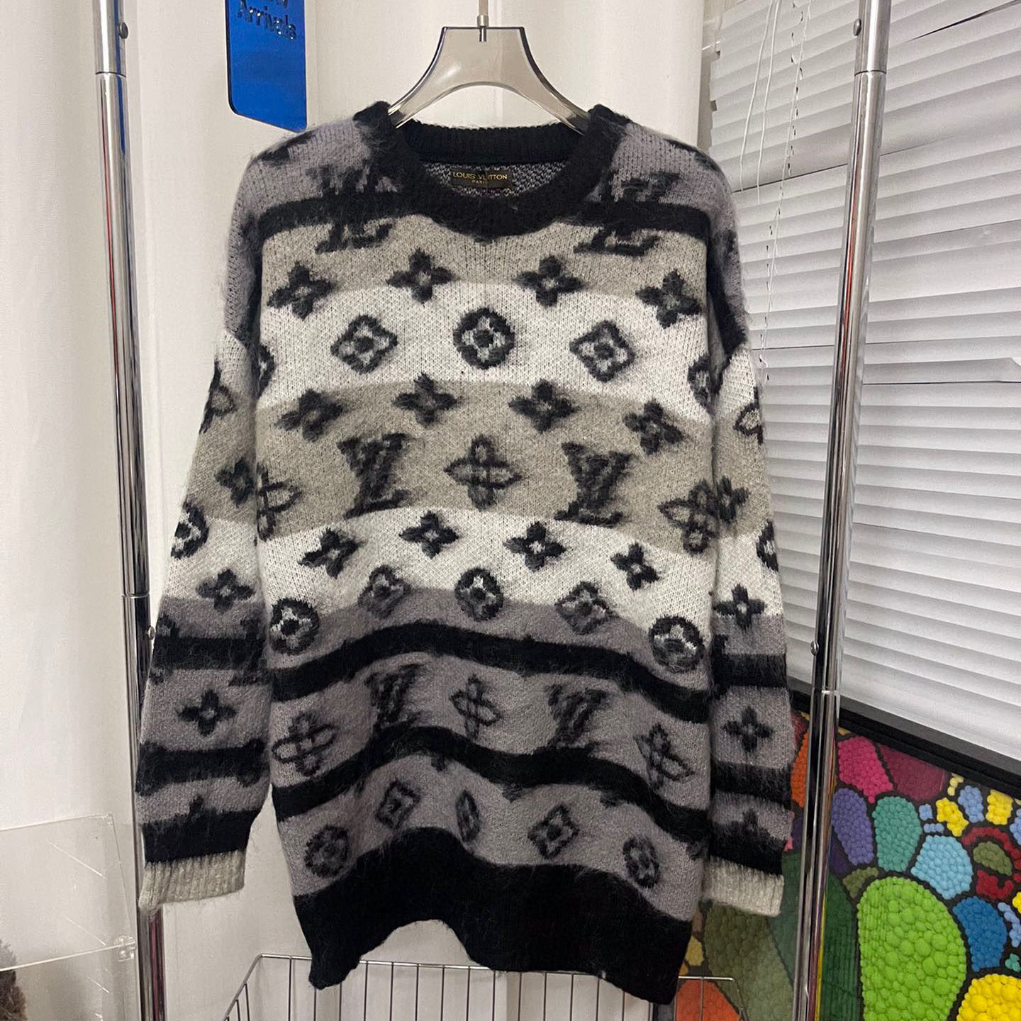 LV Classic Striped Round-Neck Sweater AM2510511