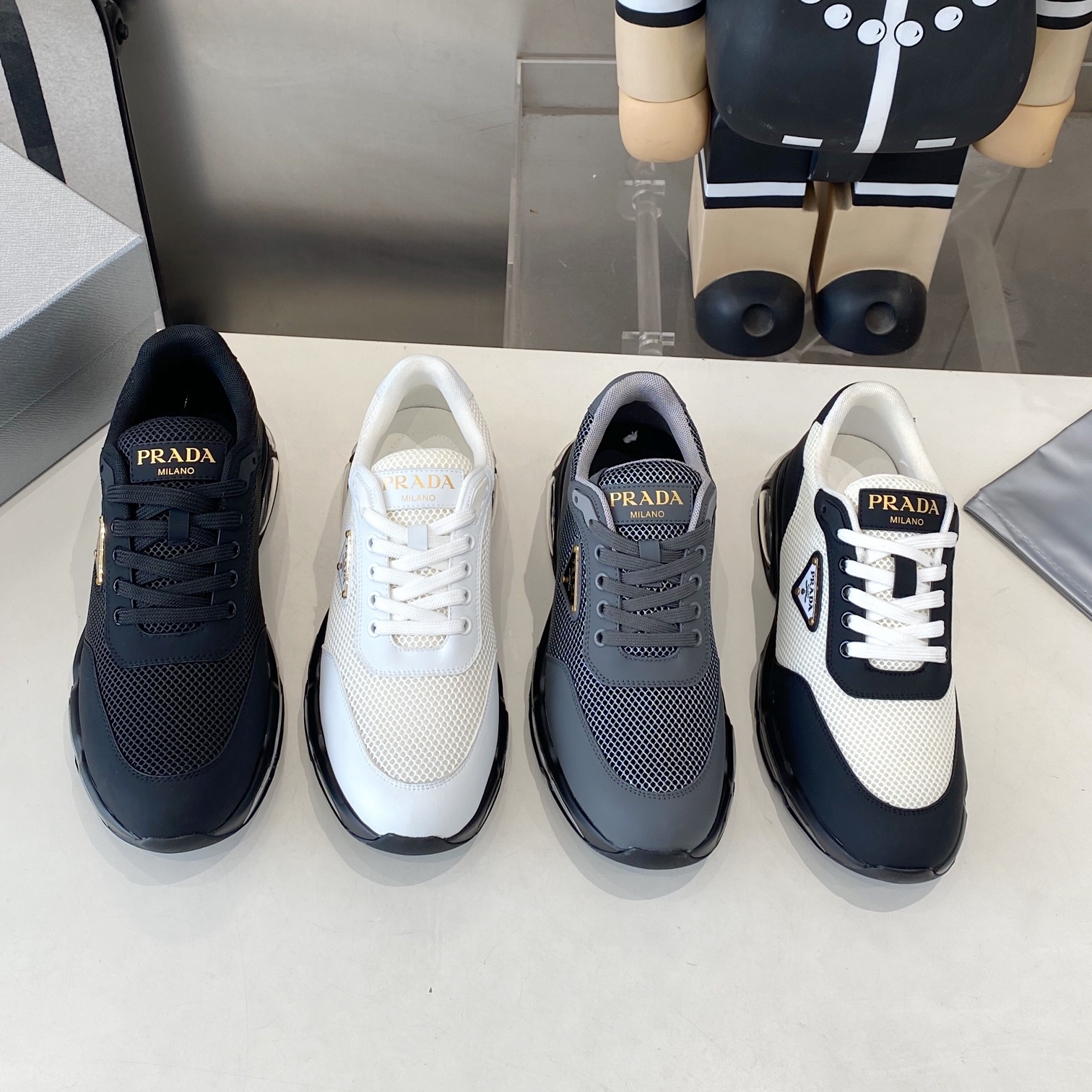 PRA Men's Air-Cushion Sneakers YV25101605