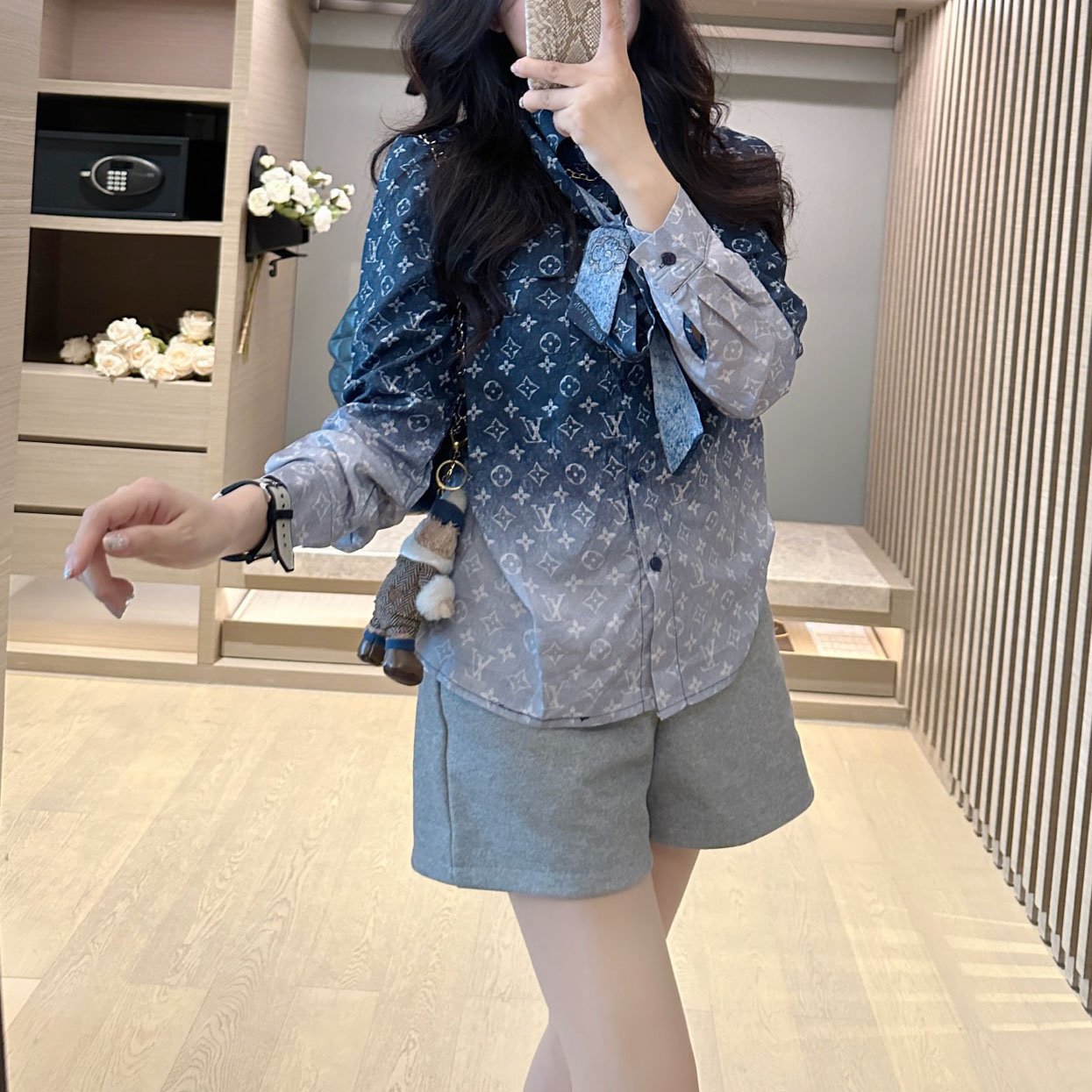 LV Ombre Long Sleeve Shirt AM2510510