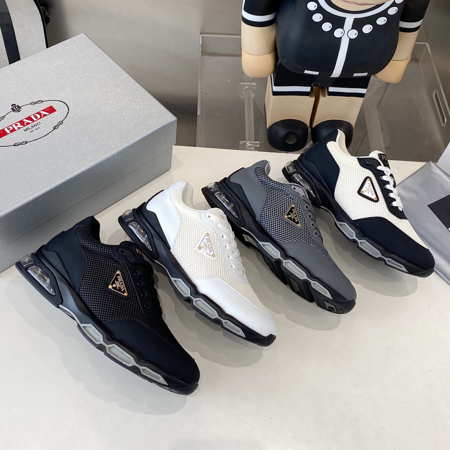 PRA Men's Air-Cushion Sneakers YV25101605