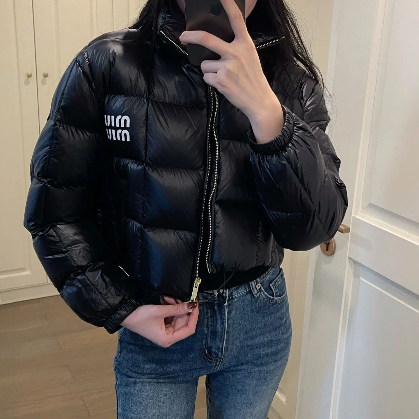 Miu Short Casual Down Jacket XX25101701