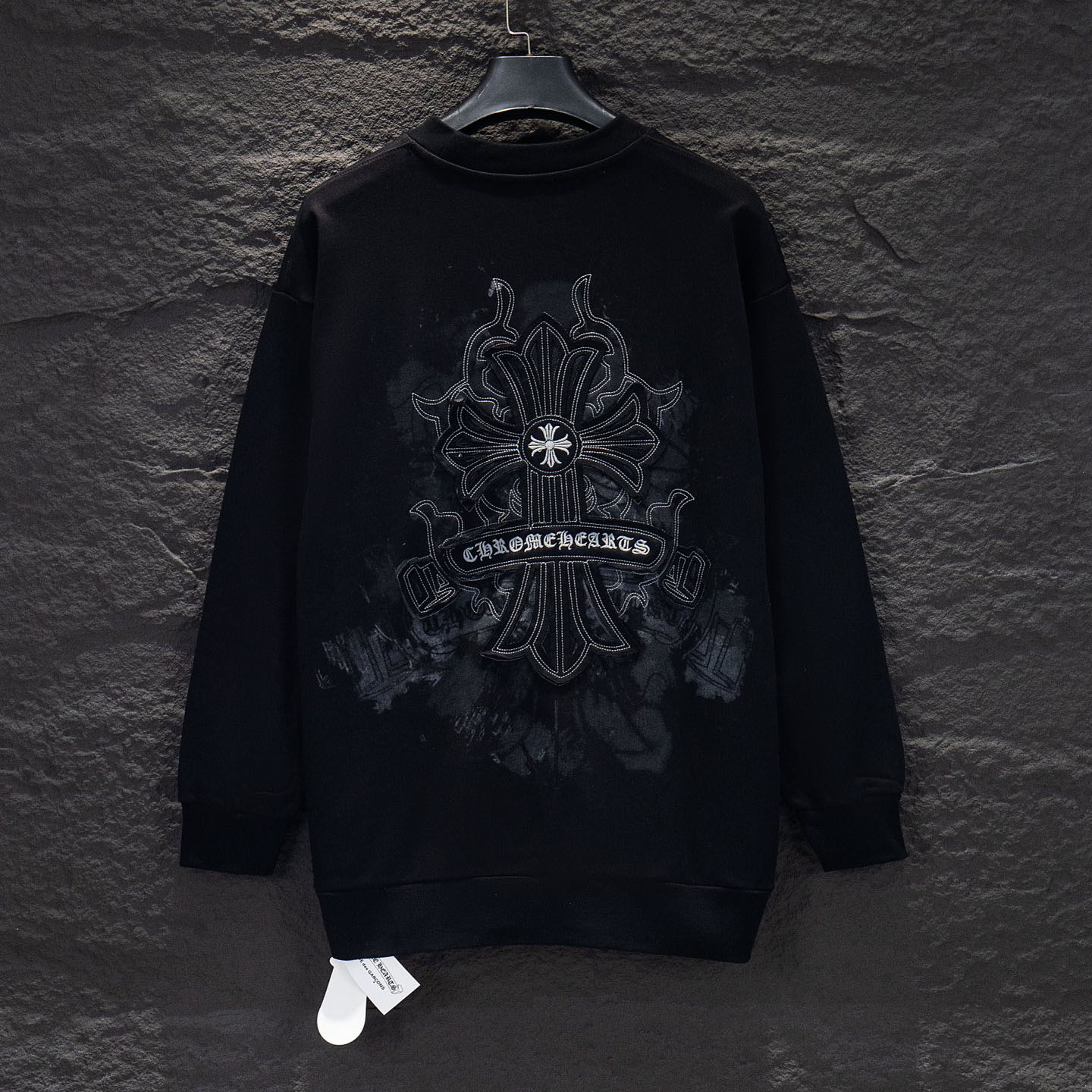 CH Embroidered Appliqué Printed Sweatshirt XX25101803