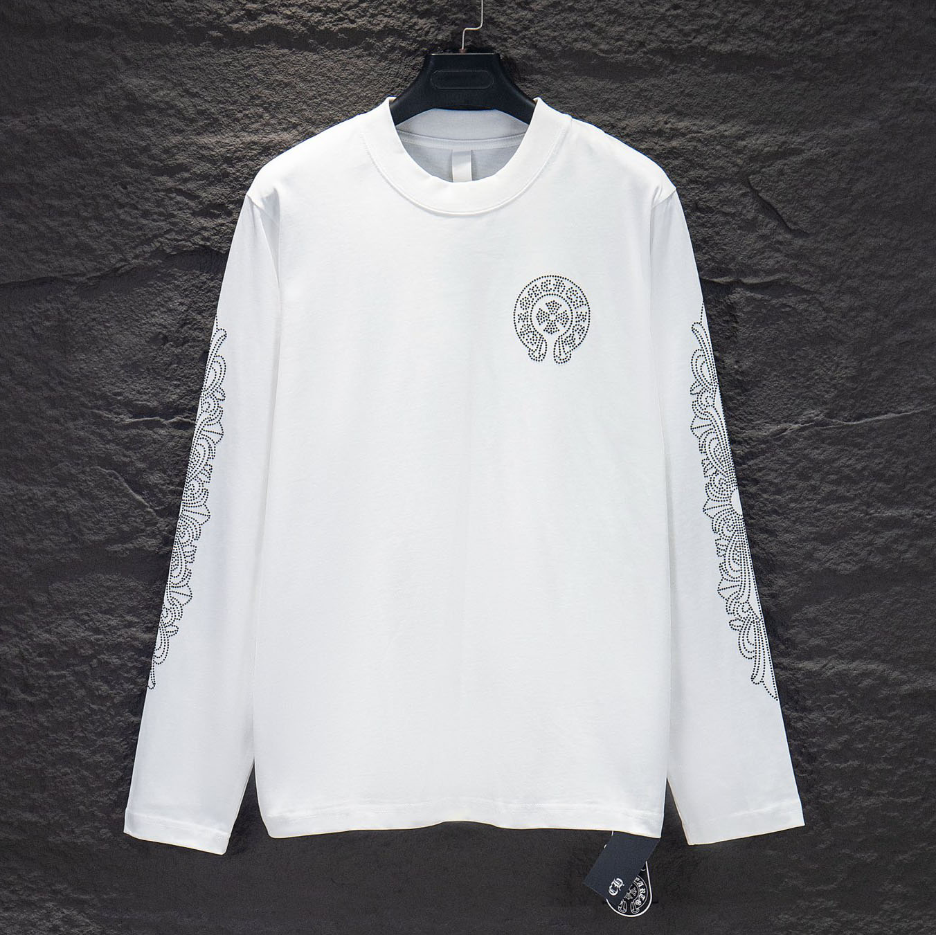 CH Rhinestone-Embellished Logo Sweatshirt XX25101806