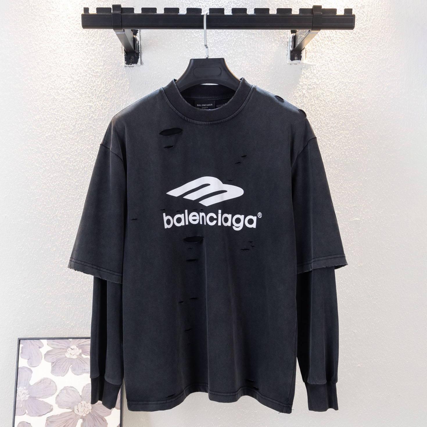 BLCG Vintage Layered-Look Long-Sleeve XX25101823