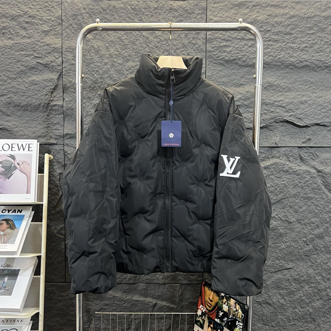 LV Logo-Embossed Down Jacket XX25101901