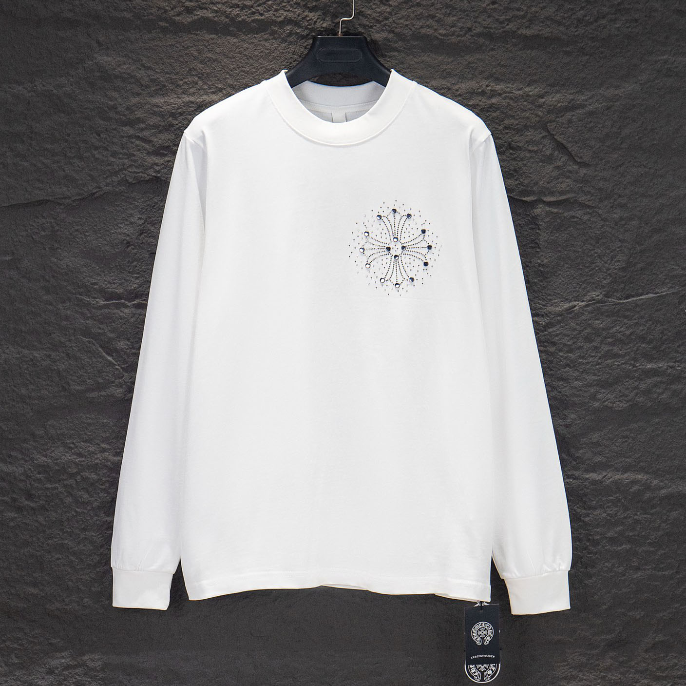 CH Rhinestone-Accented Sweatshirt XX25101808