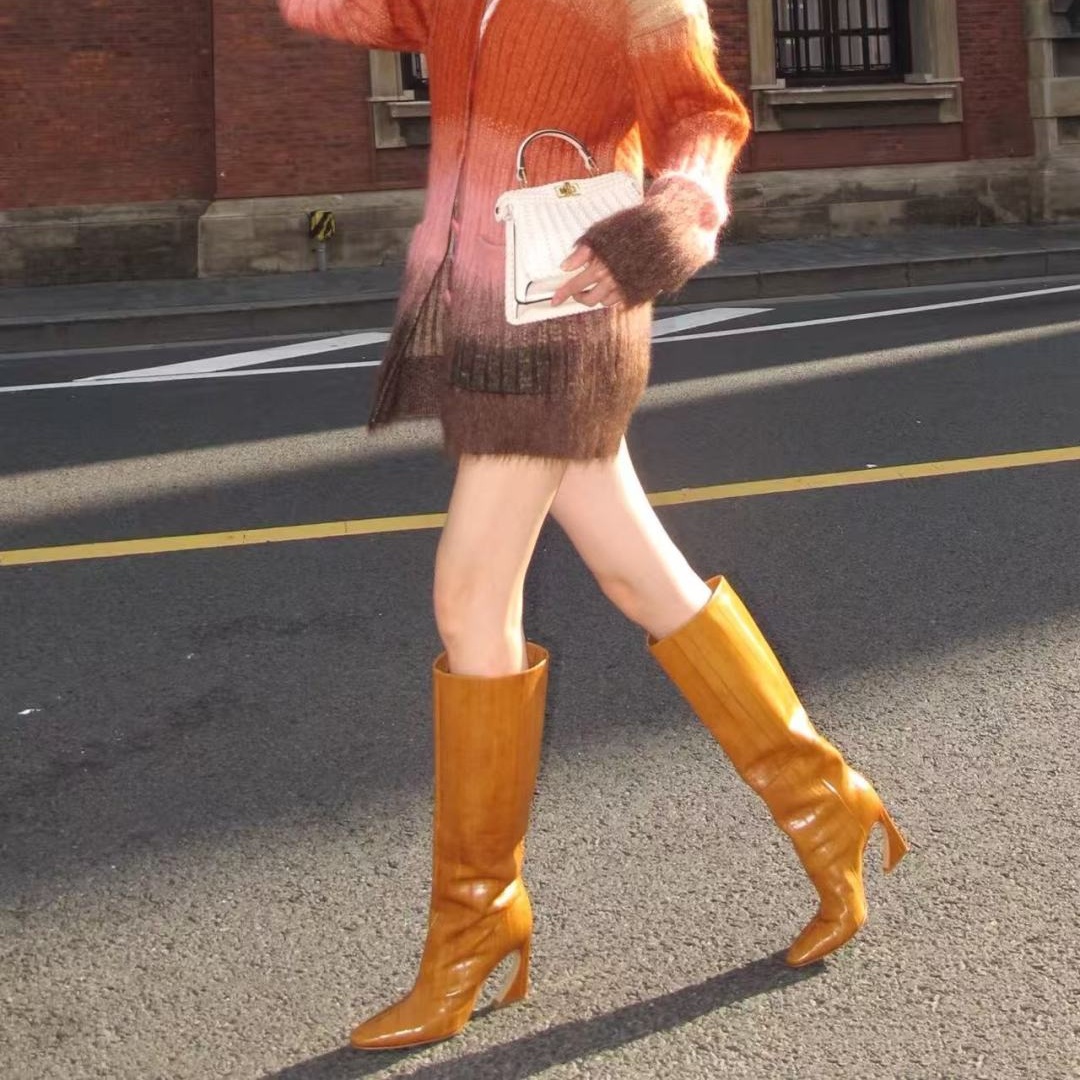 FD 2025 New Knee-High Boots YV25101909