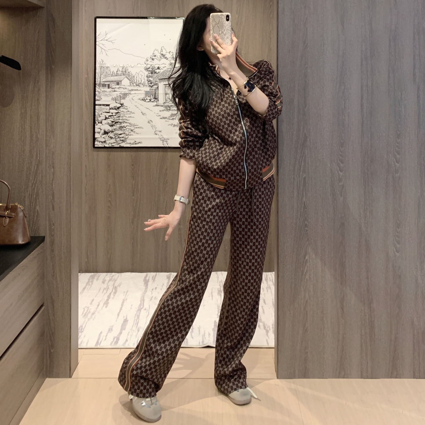 GG Classic Double G Jacquard Casual Tracksuit XX25101905