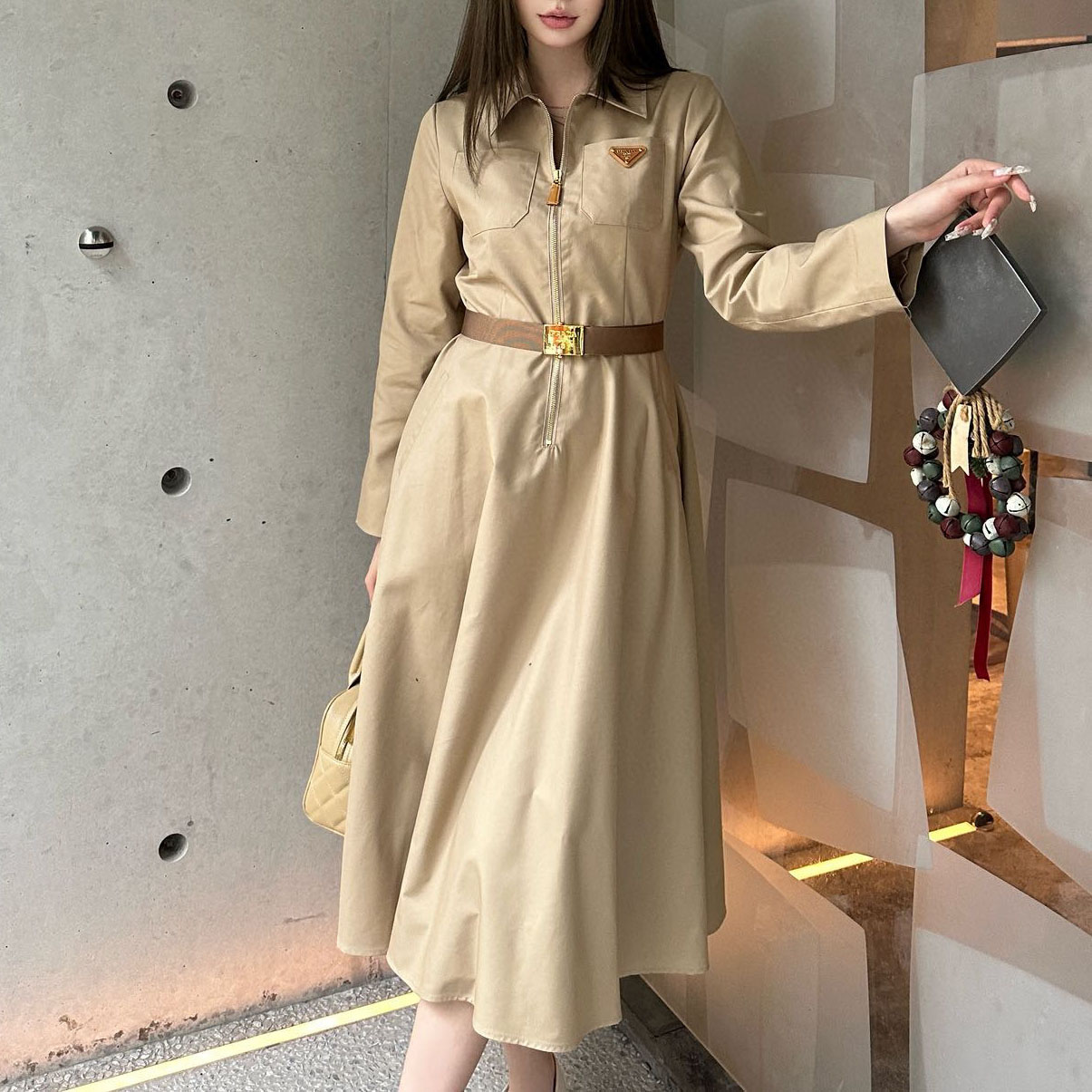 PRA New Solid - Color Dress AM25102009