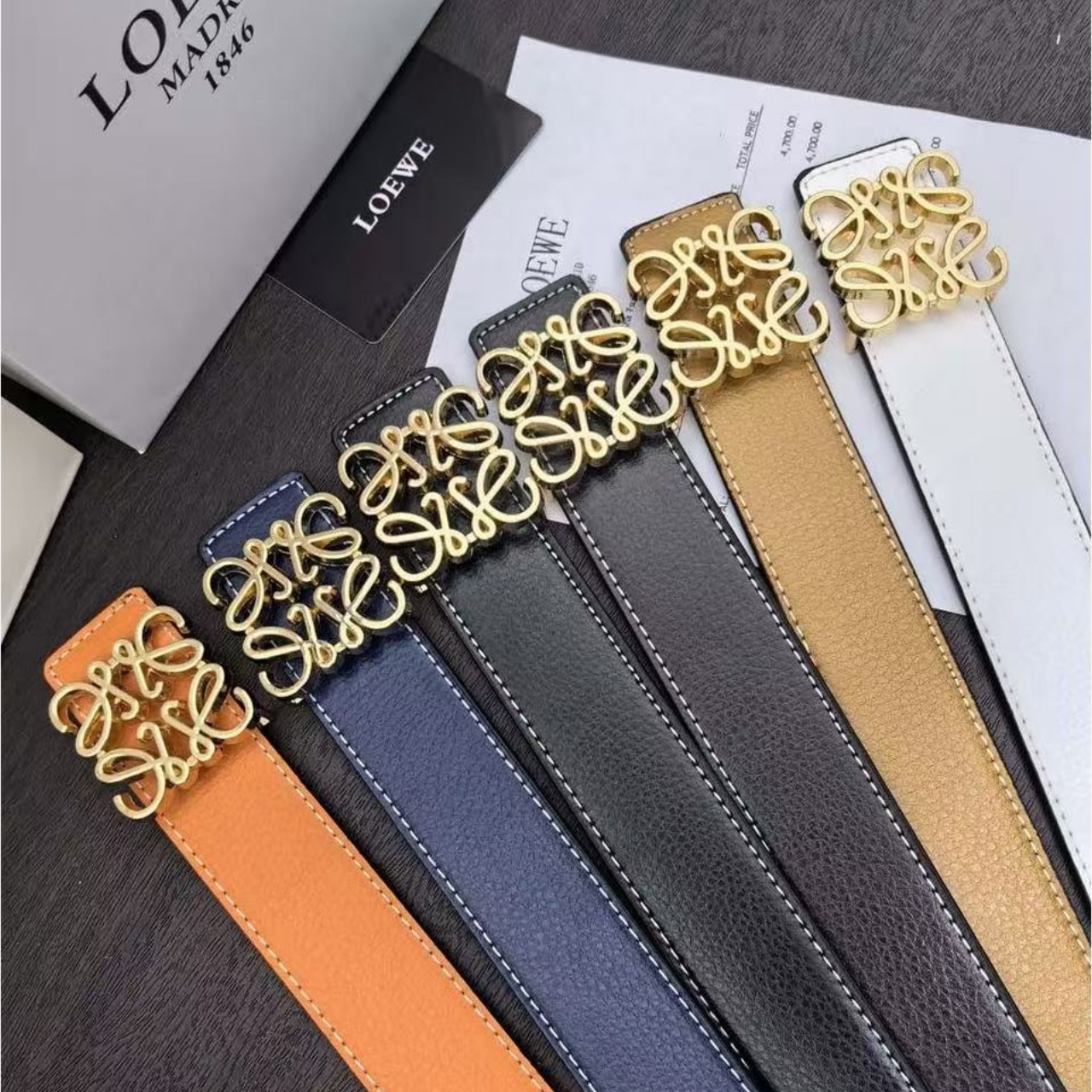 LOE Classic Men's Anagram Belt YPD25102101