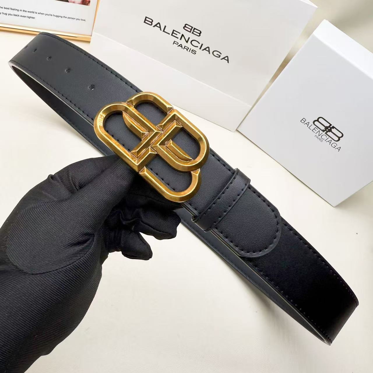 BLCG  Men's Double B Leather Belt YPD25102203