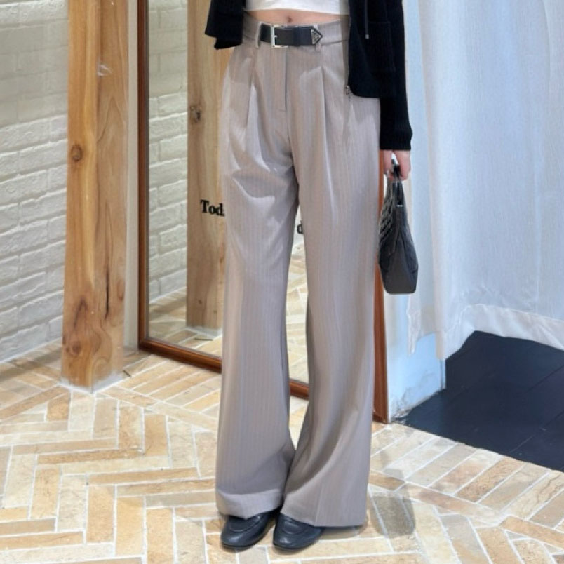 PRA Wide - leg Suit Trousers AM25102104