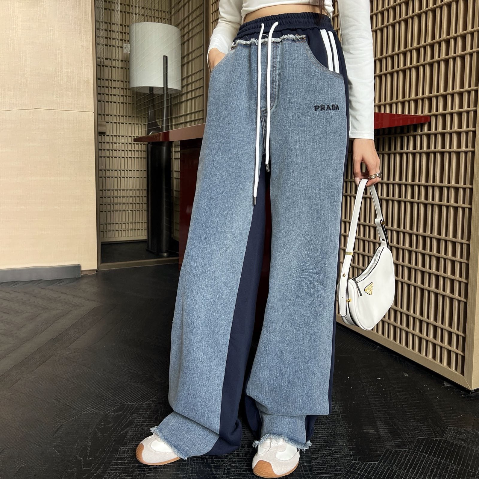 PRA Spliced Jeans AM25102114