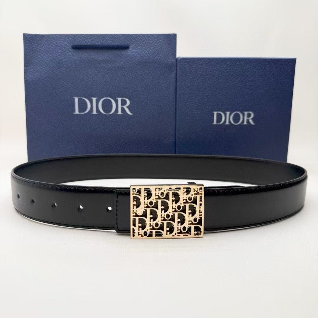 CD Men's Smooth Cowhide Leather Belt YPD25102208