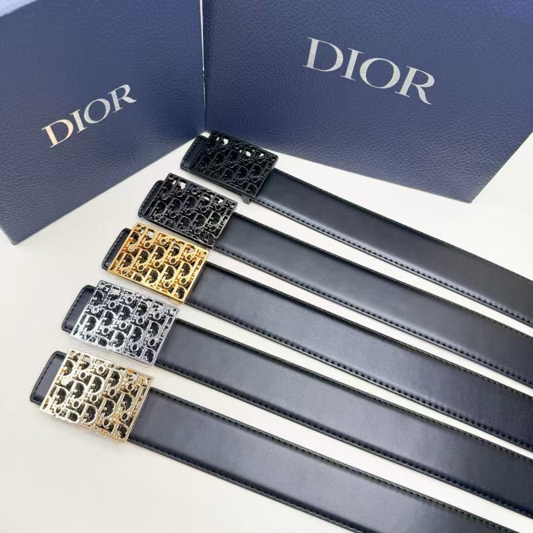 CD Men's Smooth Cowhide Leather Belt YPD25102208