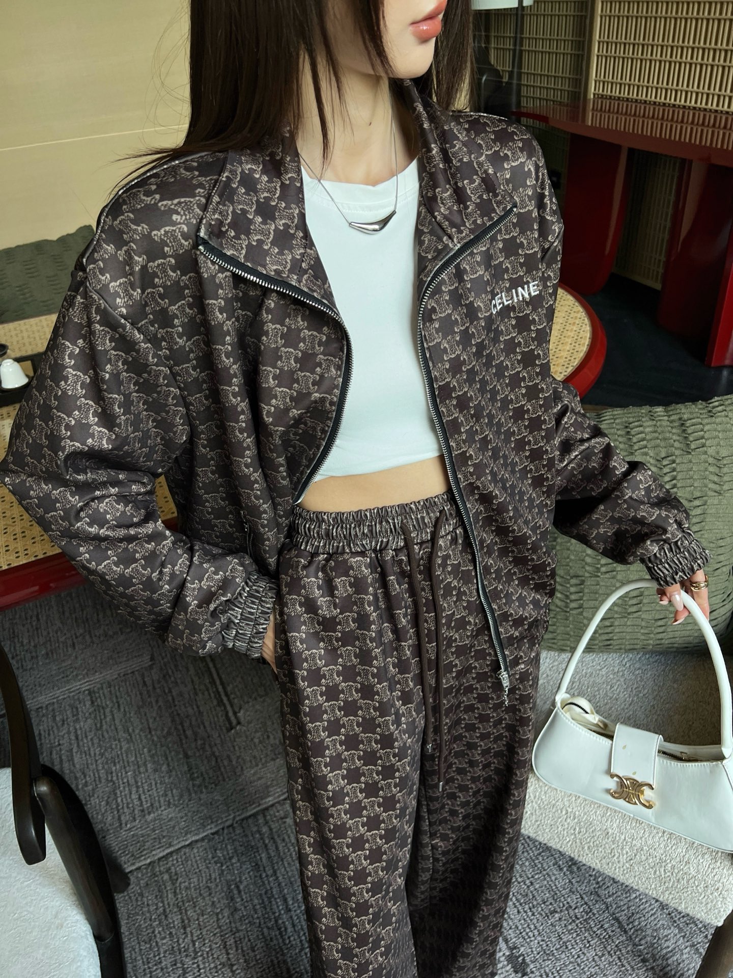 CE Classic Logo-Printed Casual Wear Set XX25102309