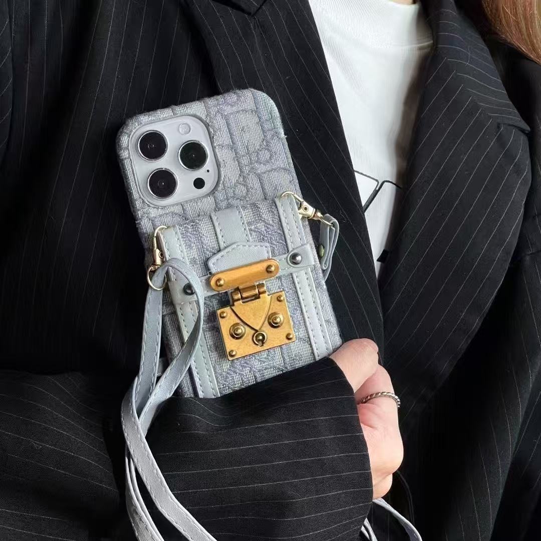 CD Monogram Lock Crossbody Phone Cases YPD25102314