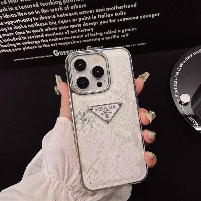 PRA  Snake-Pattern Electroplating Phone Case YPD25102311