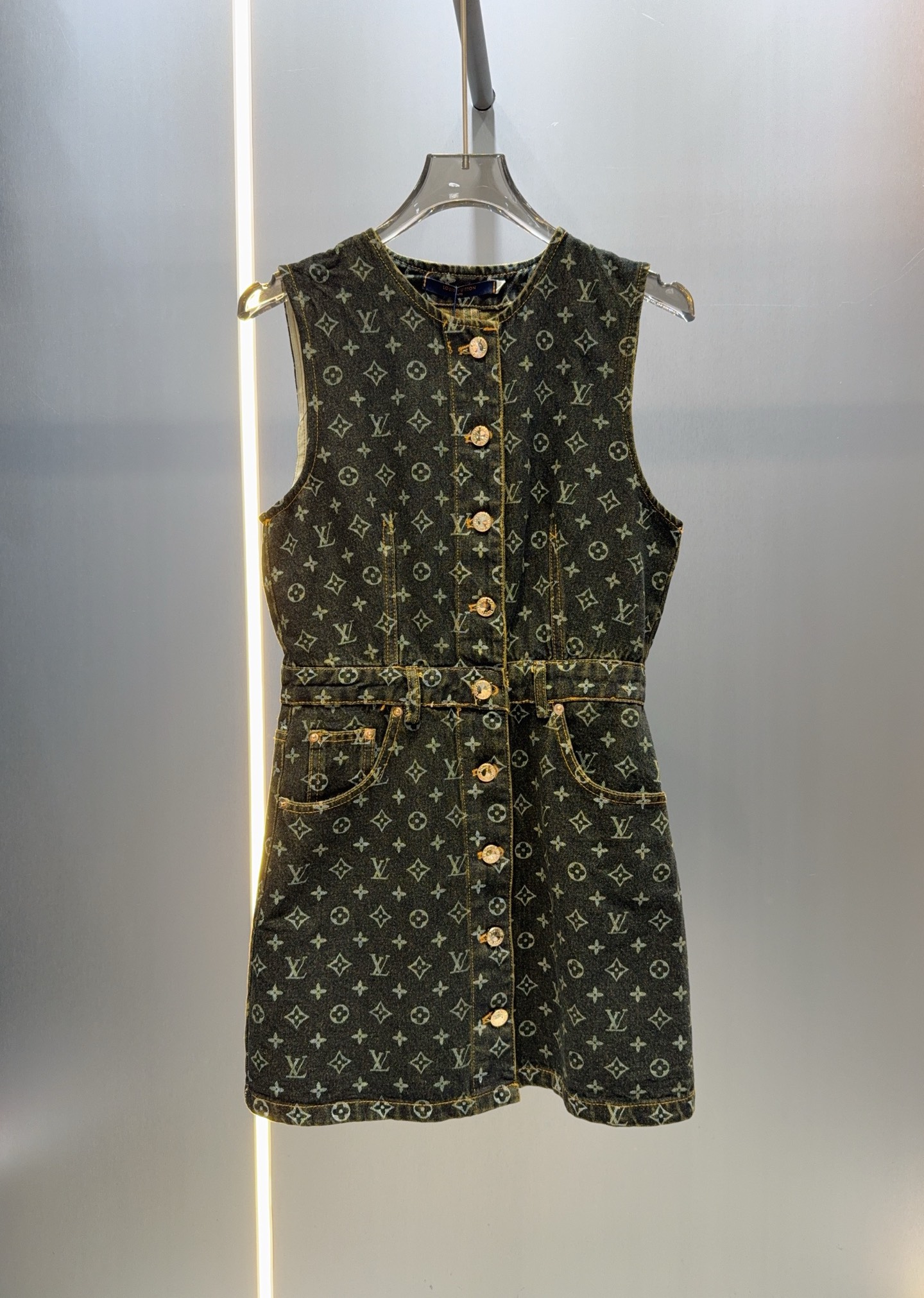 LV Short Denim Dress XX25102319