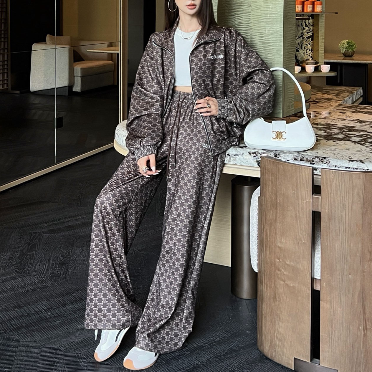 CE Classic Logo-Printed Casual Wear Set XX25102309