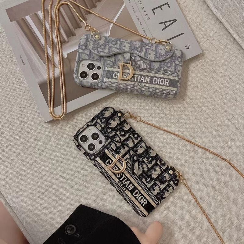 CD Monogram Saddle Series Crossbody Phone Cases YPD25102313