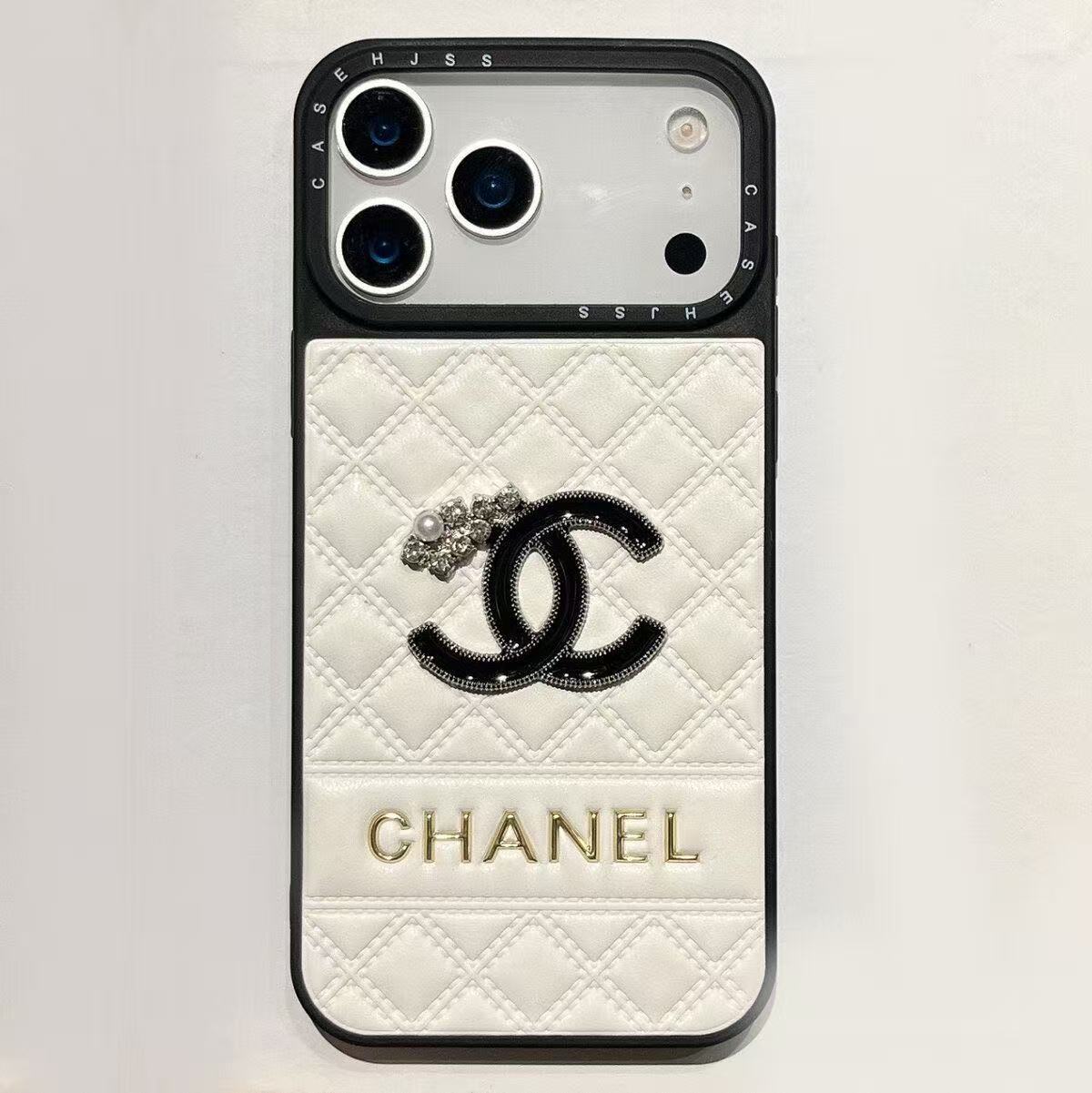 CD  Quilted Pattern Double C Logo Phone Case YPD25102301