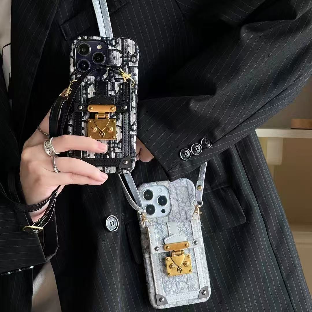 CD Monogram Lock Crossbody Phone Cases YPD25102314