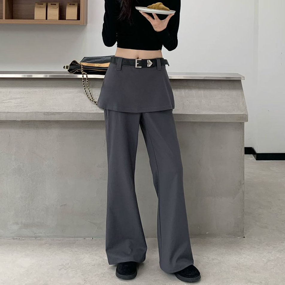 PRA Fake Two-Piece Suit Pants XX25102312