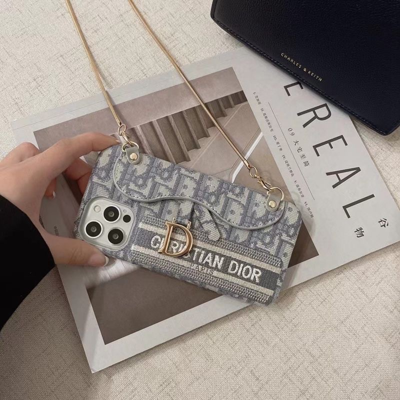 CD Monogram Saddle Series Crossbody Phone Cases YPD25102313