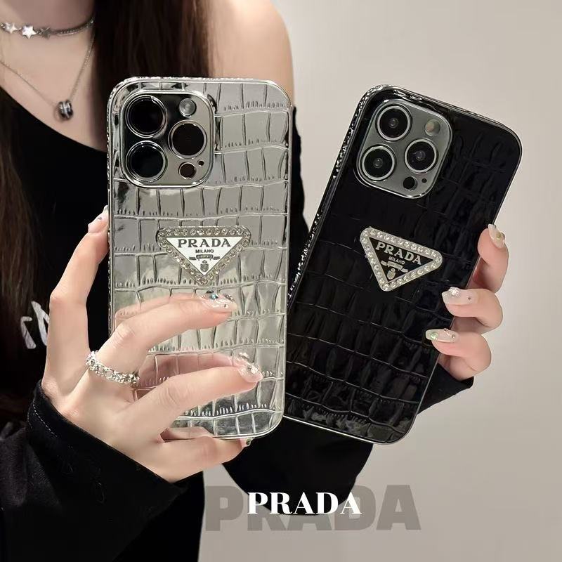 PRA  Electroplated Crocodile-Pattern Phone Case YPD25102308
