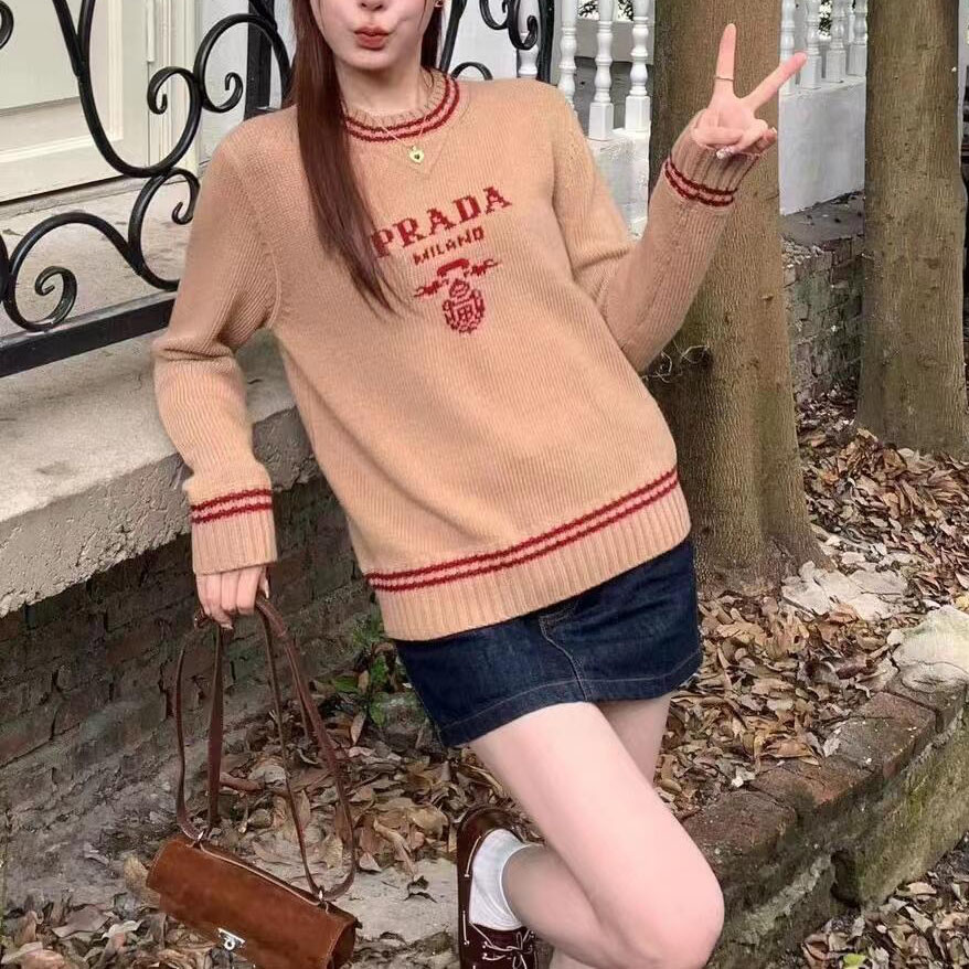 PRA Fashion Long Sleeve Knit Top AM25081201