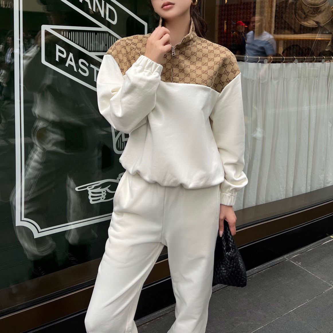 GG Spliced Double G Logo Jacquard Casual Suit XX25102408