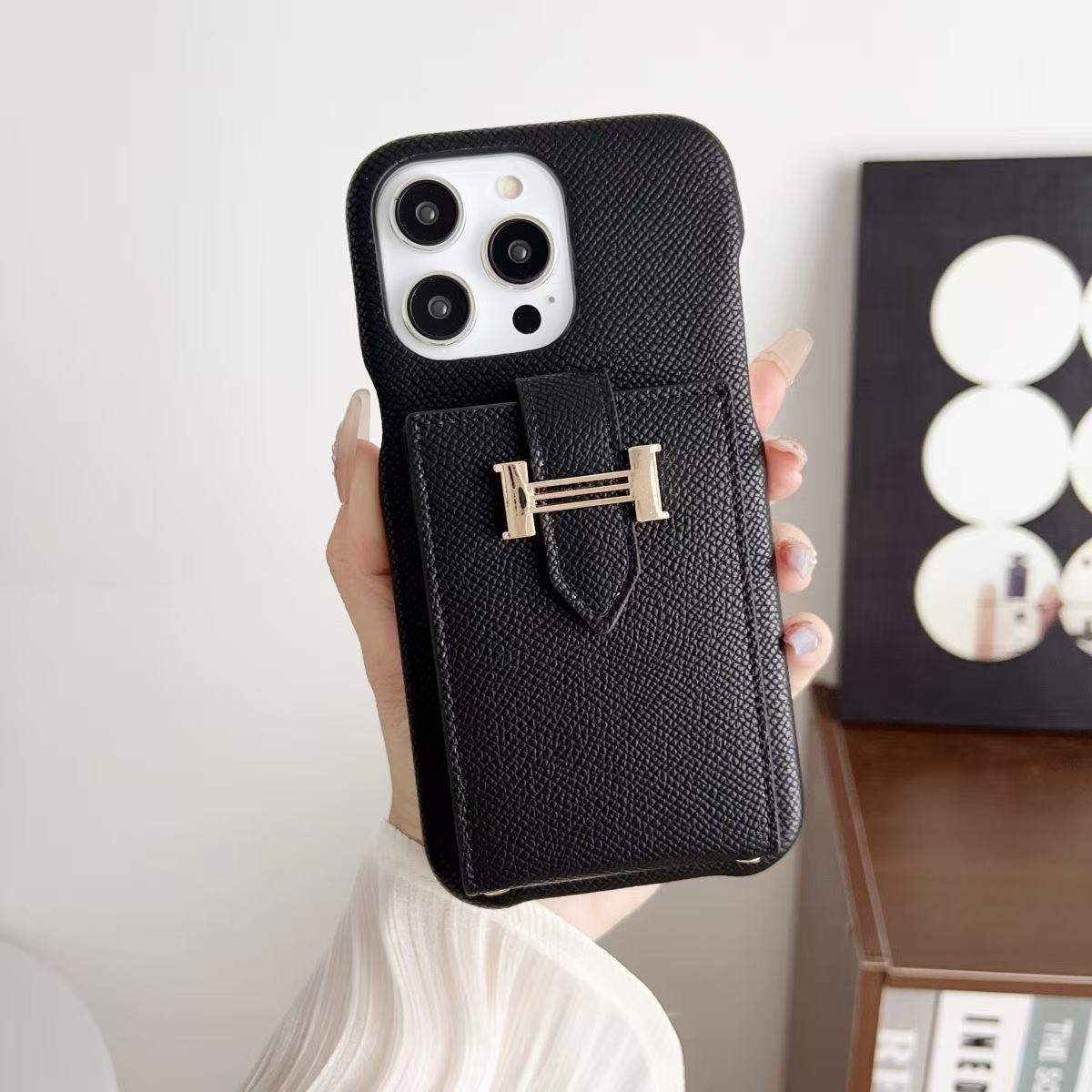 HM H-Buckle Multi-Card Holder Phone Cases YPD25102507