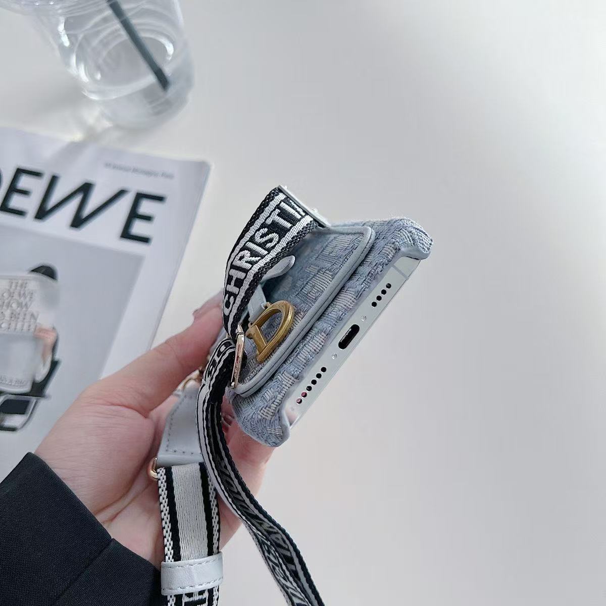 CD Monogram Lock Crossbody Phone Cases YPD25102501