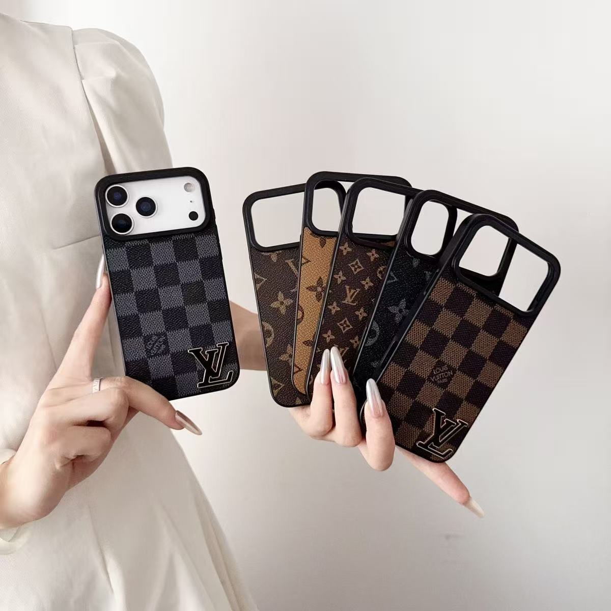 LV  Iconic Monogram and Damier Patterns Phone Cases YPD25102508