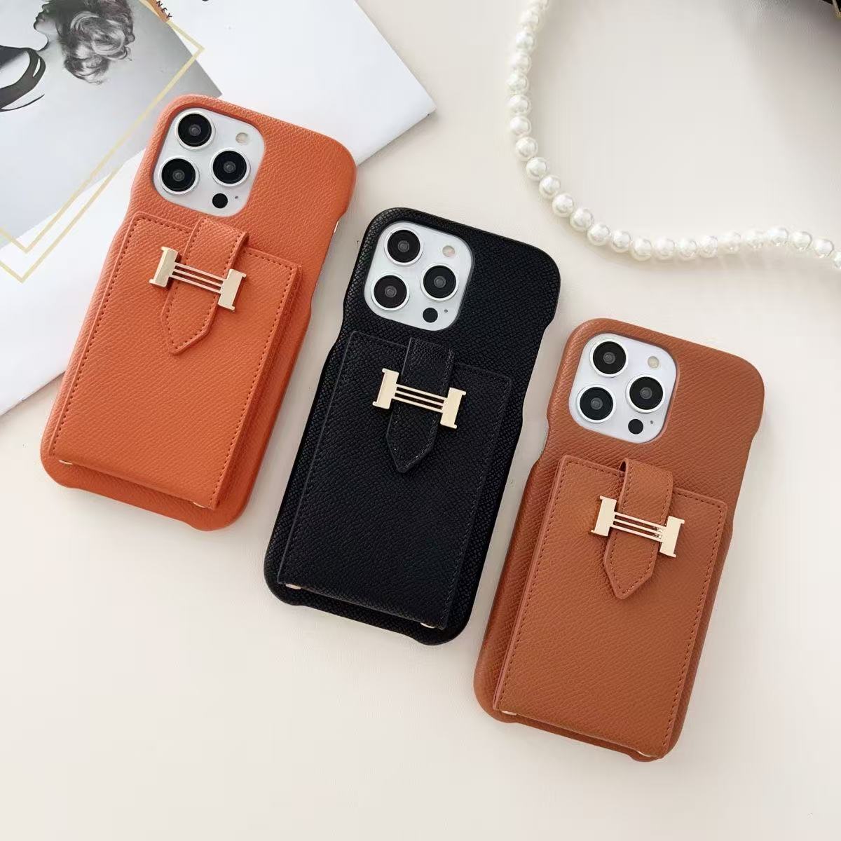 HM H-Buckle Multi-Card Holder Phone Cases YPD25102507