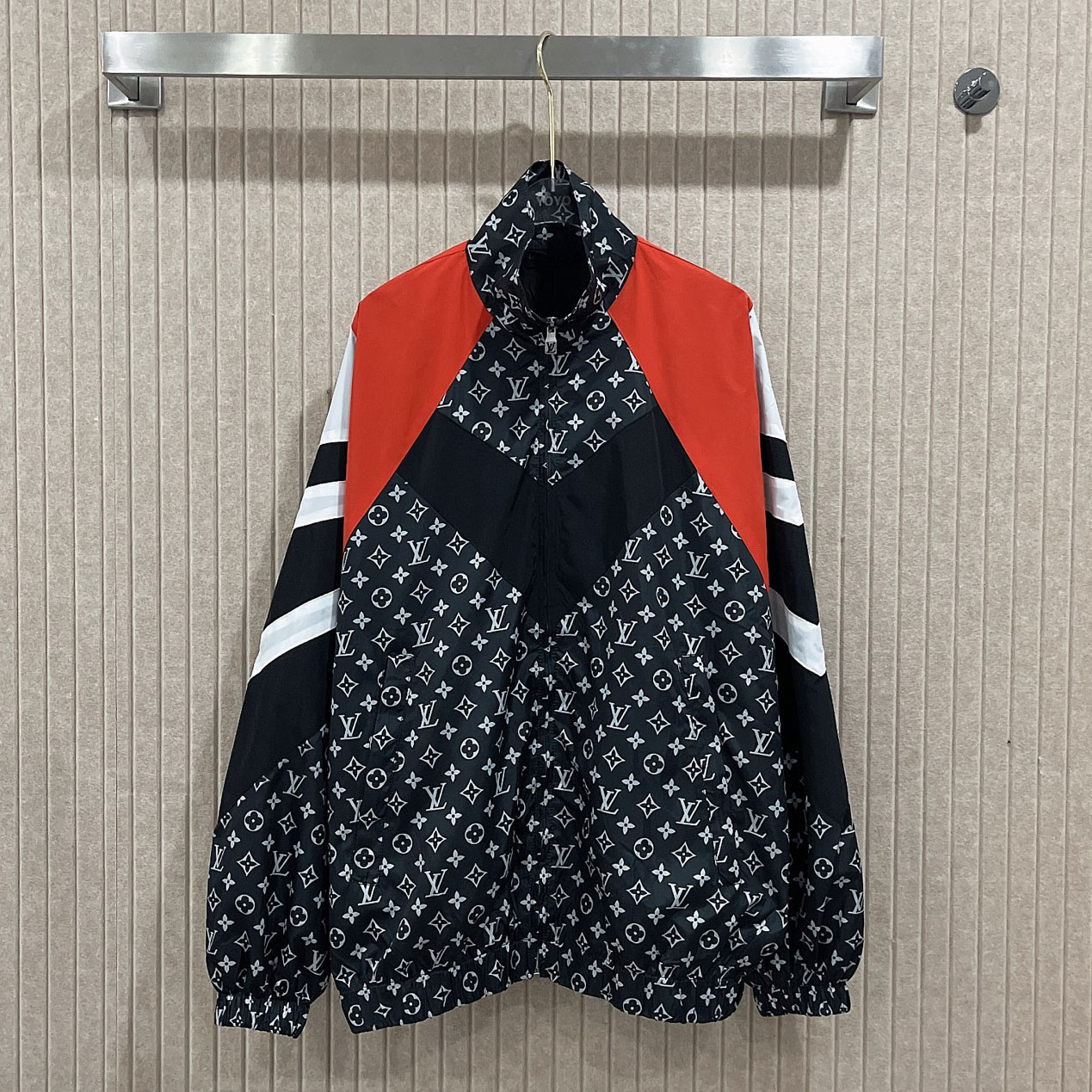 LV Classic Logo Print Windbreaker Jacket XX25102601