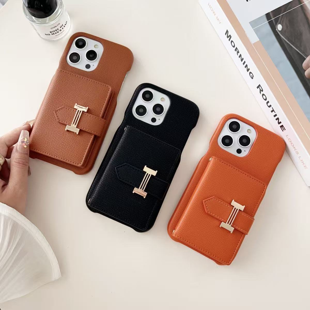 HM H-Buckle Multi-Card Holder Phone Cases YPD25102510