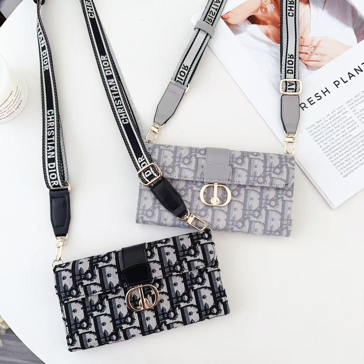 CD Monogram Crossbody/Handheld Phone Cases YPD25102503