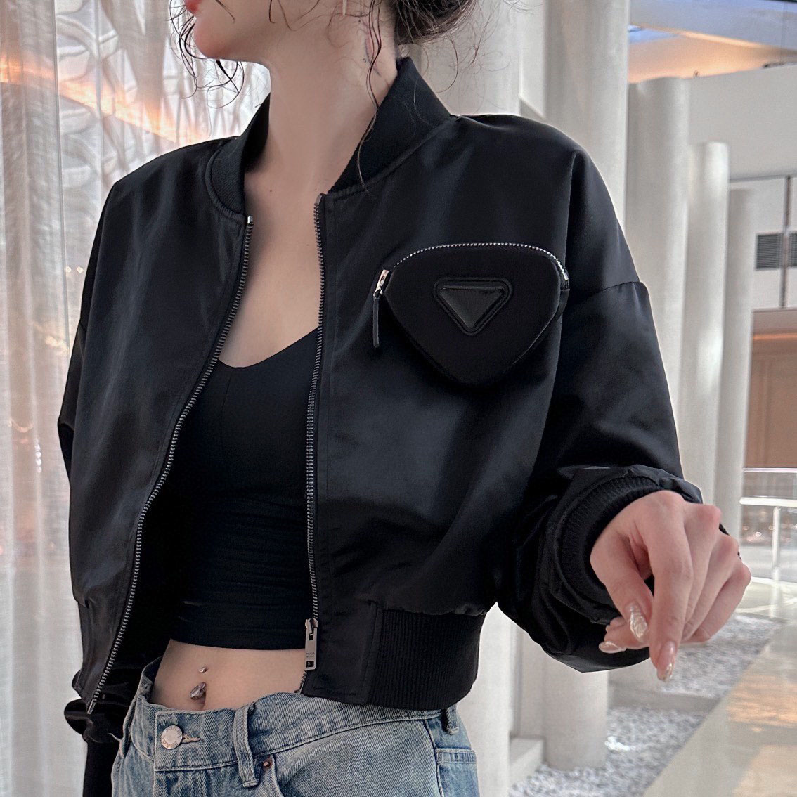 PRA Short Nylon Jacket XX25102710