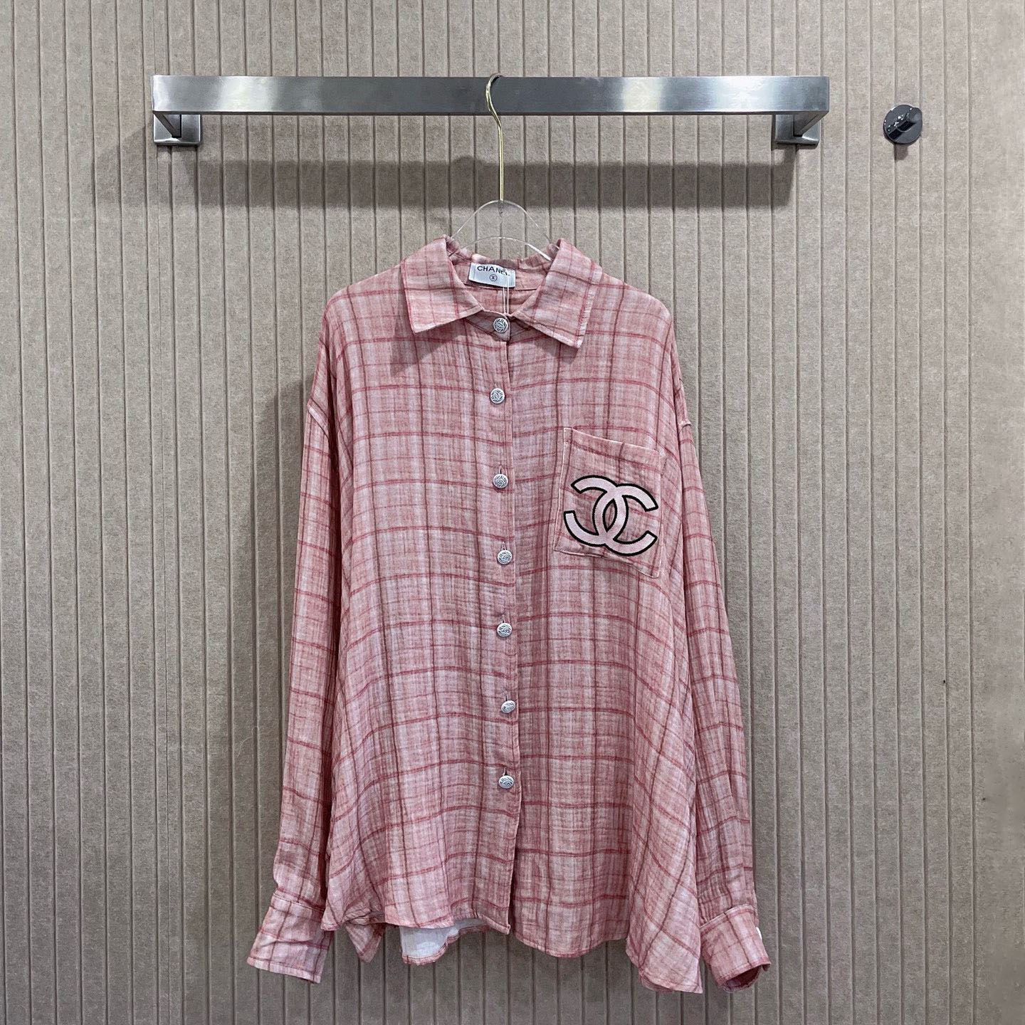 CH Pink Striped Long-Sleeve Shirt XX25102705