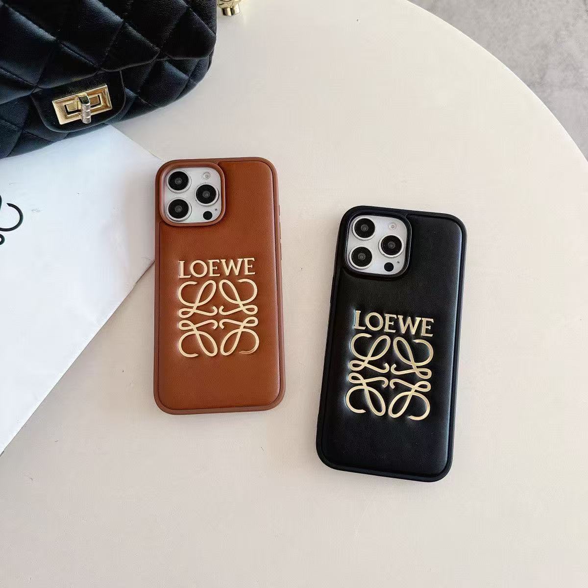 LOE Gold Anagram Emblem Phone Cases YPD25102808
