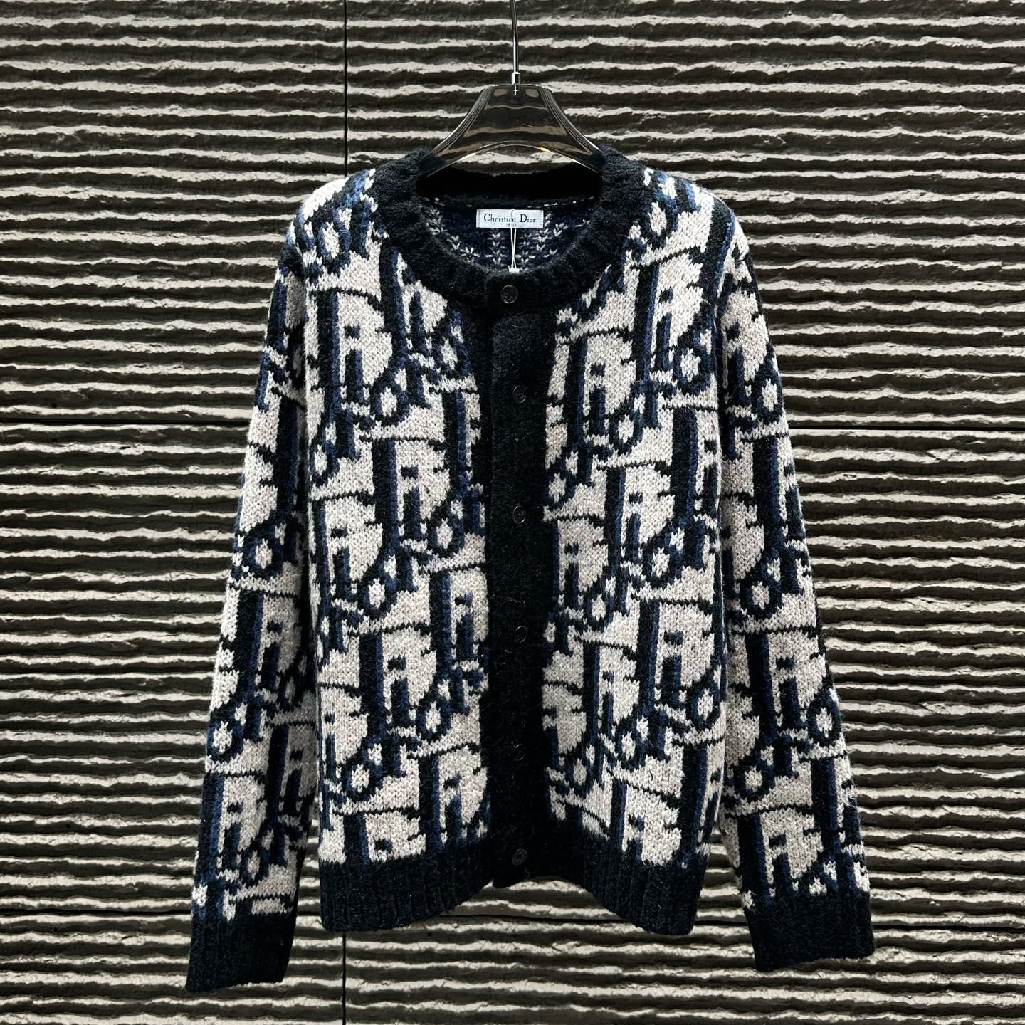 CD Oblique Knit Cardigan XX25102803