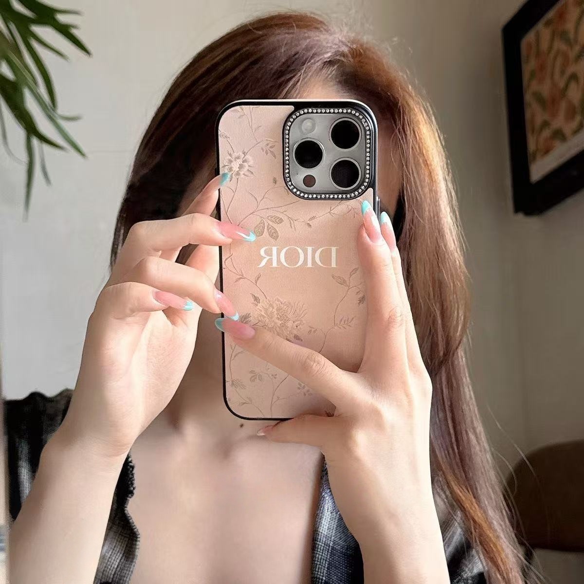 CD Pink Floral Pattern Phone Cases YPD25102807