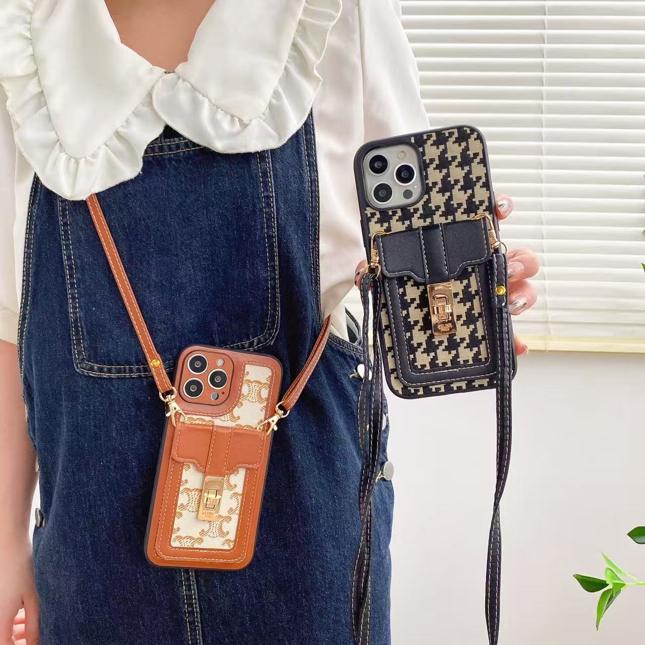 CE Flip-Top Gold-Clasp Phone Case YPD25102813