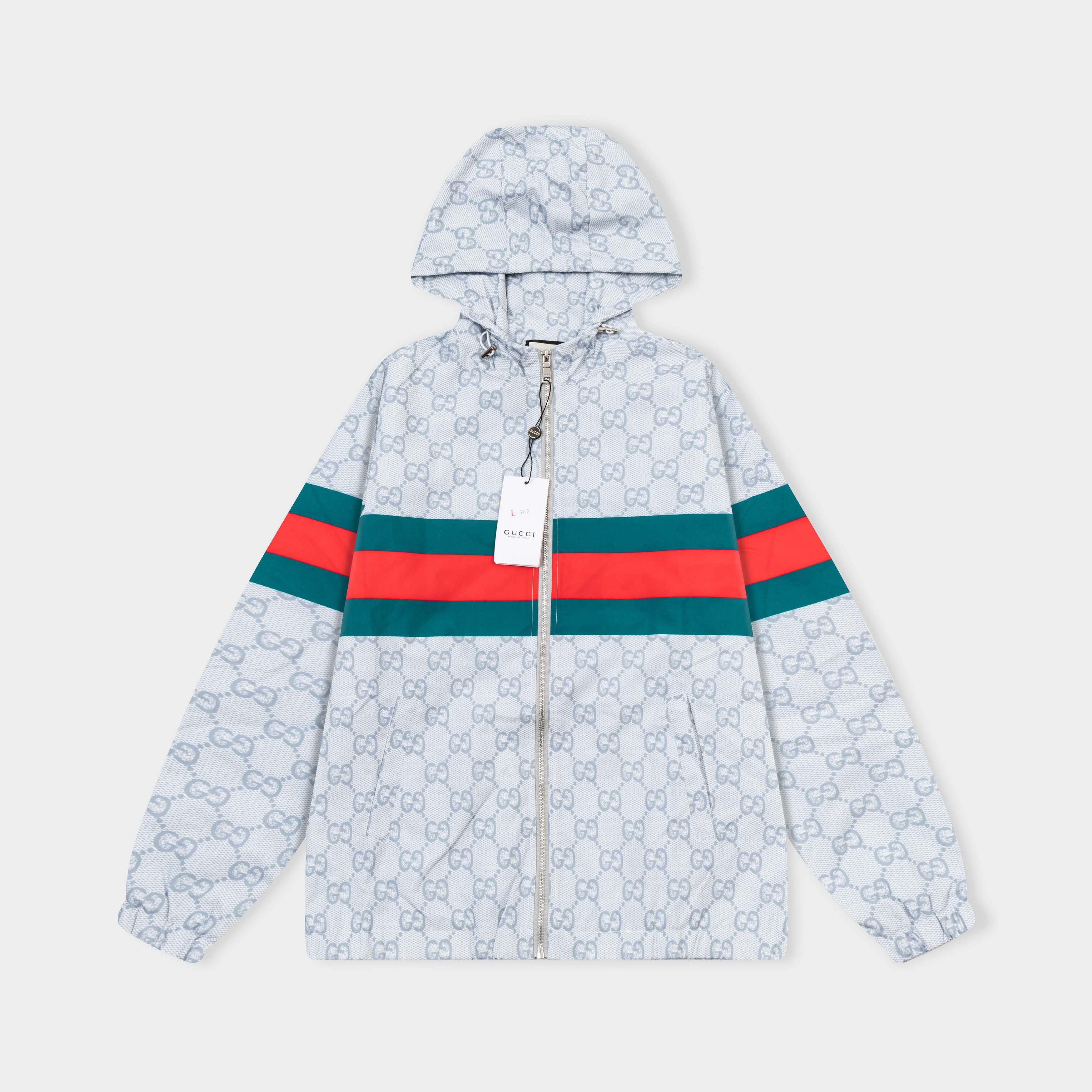 GG 1921 Collection Classic Double G Jacquard Hooded Jacket XX25102815