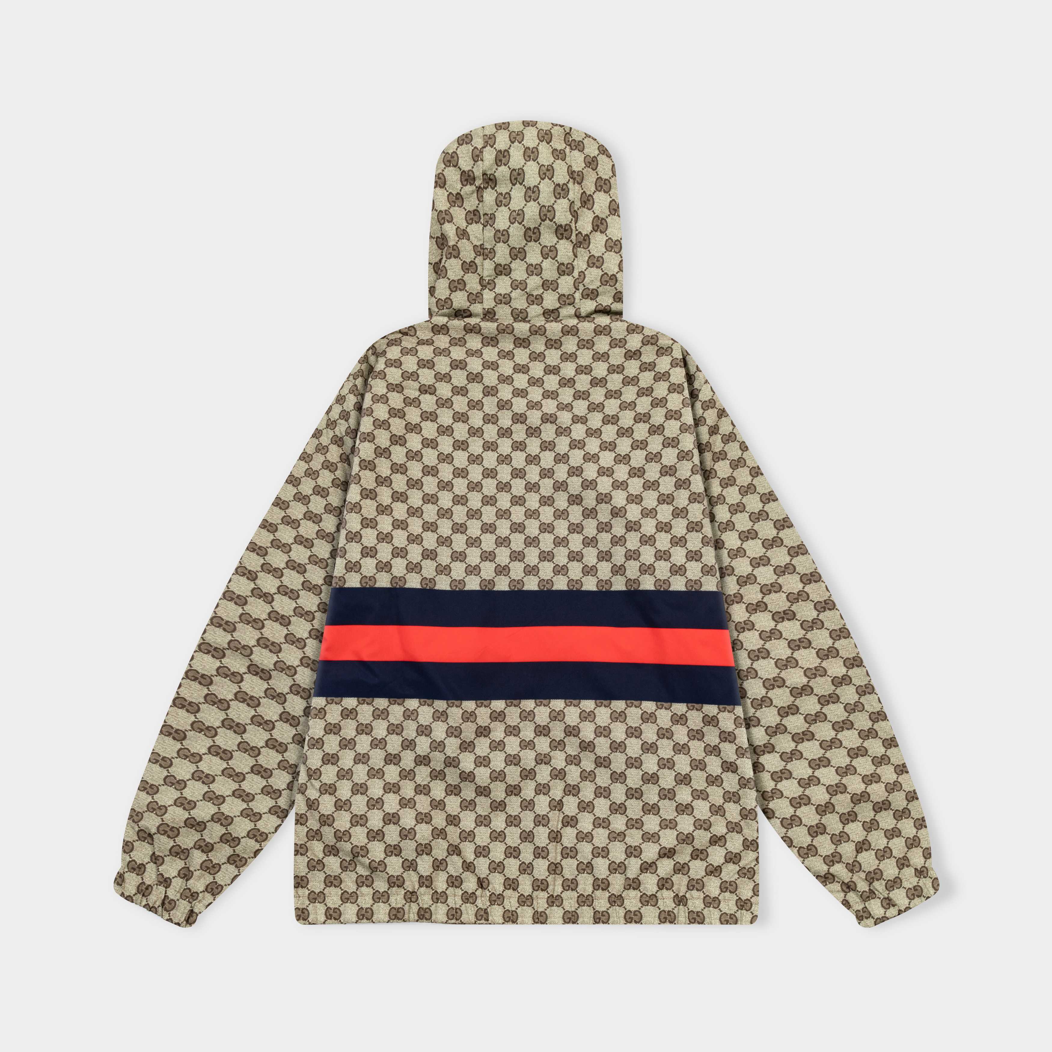 GG Classic Double G Jacquard Hooded Jacket XX25102816