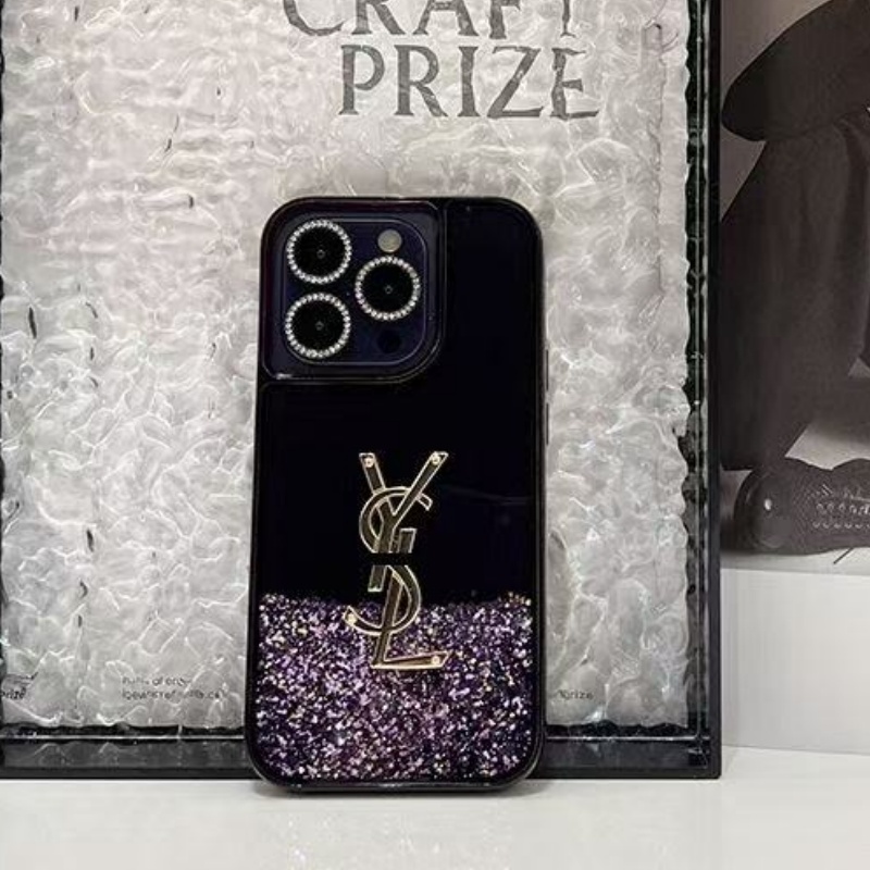 YSL Glitter Liquid Phone Case YPD25103002